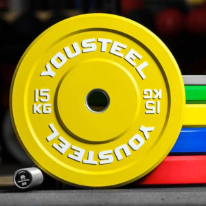 Диск каучуковый цветной d-51мм YOUSTEEL, 15 кг